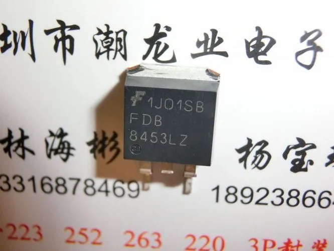 

5Pcs FDB8453LZ 8453LZ TO-263