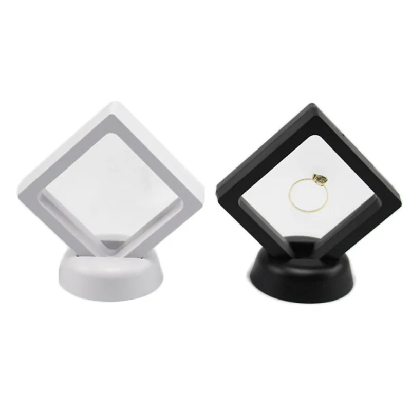 

Square Jewelry Box Plastic Storage Box Storage Organizer of Jewelry Holder Box Coin and Beads Organizer
