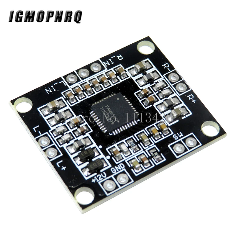 

PAM8610 digital power amplifier board 2 x15w dual channel stereo mini class D power amplifier board