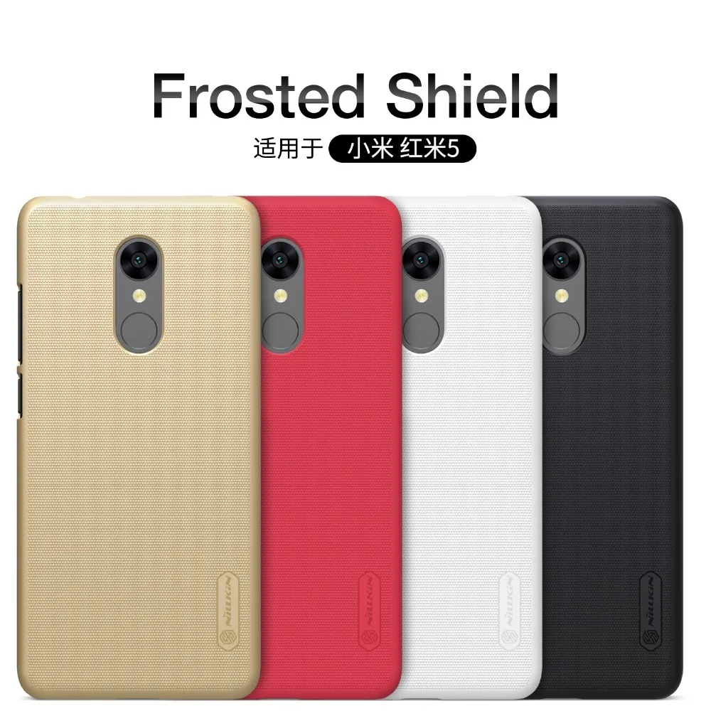 Жесткий чехол Nillkin для Xiaomi Redmi 5 защитный корпус телефона Plus задней панели|case for
