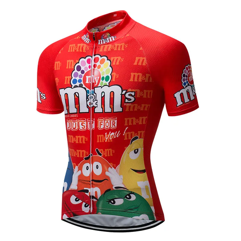 Лето, футболка для велоспорта, забавная одежда для велоспорта Mtb, рубашка для велоспорта, одежда для велоспорта, короткая одежда, Майо, Ropa Ciclismo, спортивная одежда - Цвет: Многоцветный