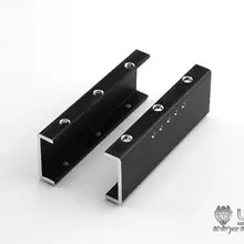 LESU Металл тяжелое оборудование стойка Нижняя короткий луч 1/14 Bz RC тягач TH02286