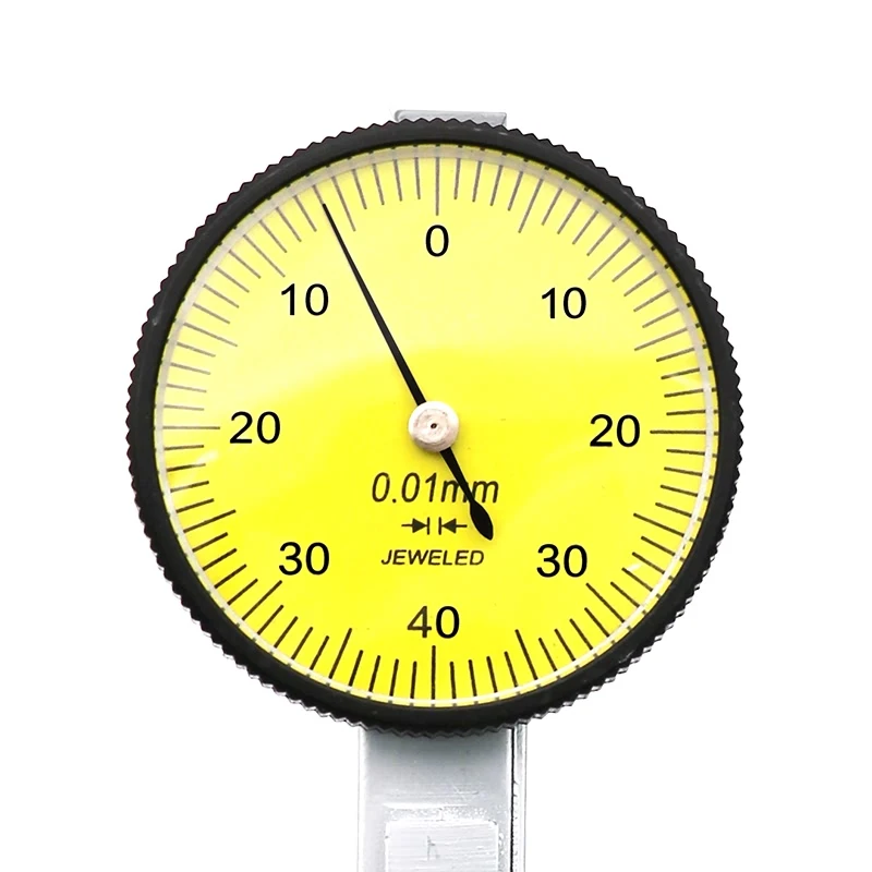 Goedkoop Qstexpress 0 0.8 Mm Meetklok 0.01 Mm Dial Indicator Gauge Indicator