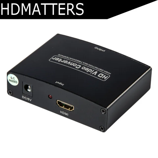 Modest HDMI to Component YPbPr+R/L AV CONVERTER HDMI INPUT AND COMPONENT OUTPUT WITH POWER supply Modest HDMI to Component YPbPr+R/L AV CONVERTER HDMI INPUT AND COMPONENT OUTPUT WITH POWER supply