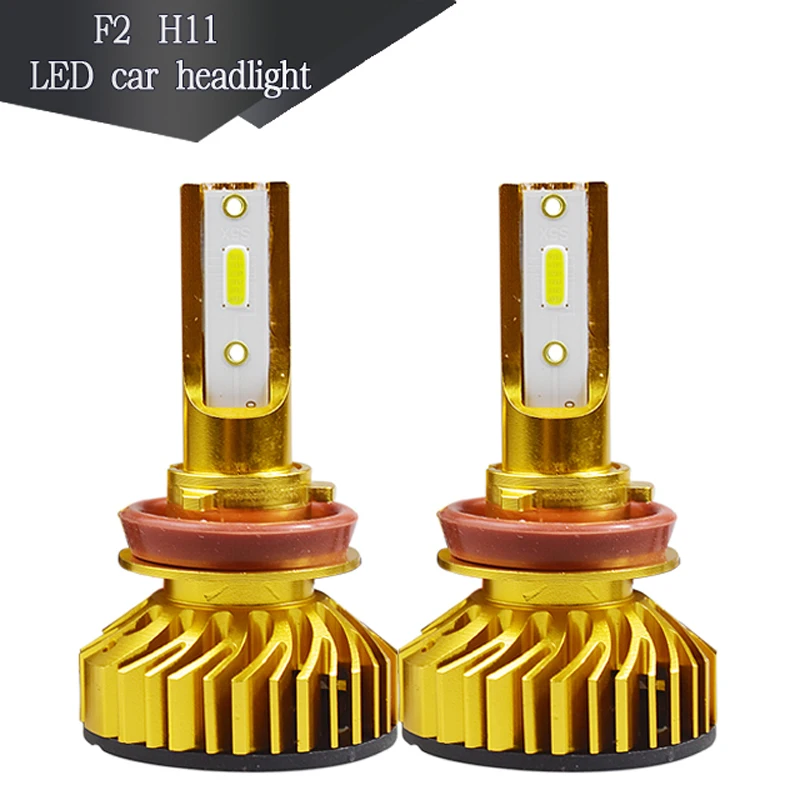 

2PCS Auto Headlight Bulb Kits Mini Size H7 LED H4 HB3 H11 H1 9005 Car Light H3 6000K 72W 10000LM Automobiles Headlamp Bulb