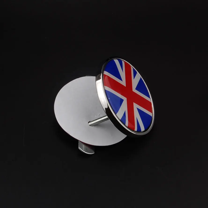 Алюминиевый национальный флаг Великобритании серый флаг Великобритании значок эмблема передняя решетка подходит для Cooper R55 R56 R57 R58