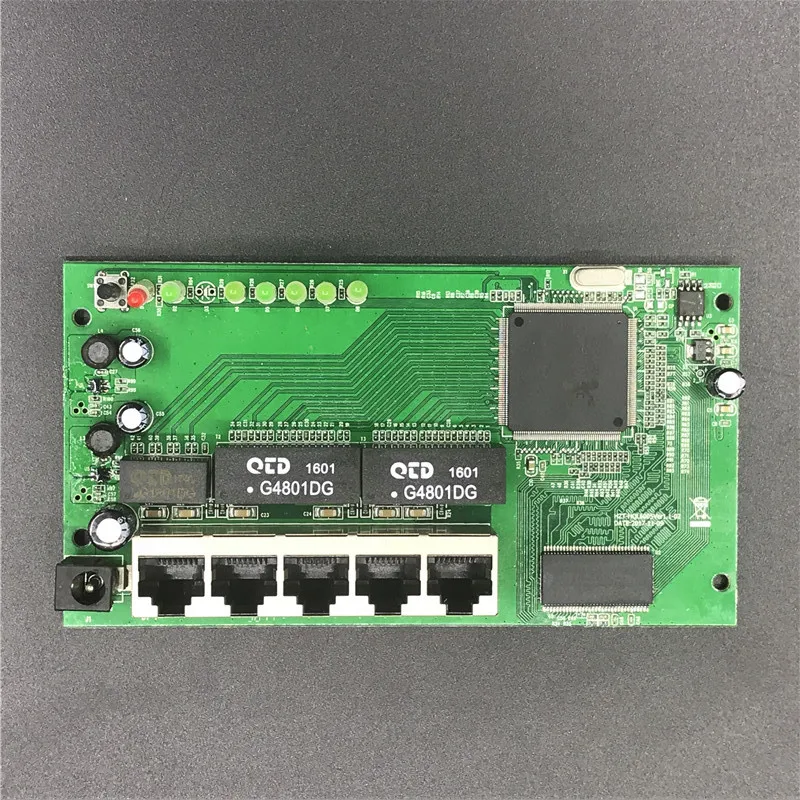 OEM 5 port Gigabit router module 10/100/1000M distribution box 5 port