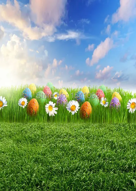 

Easter Day photography background for photo studio vinyl Digital Printing cloth backdrops 150X220cm customized F017