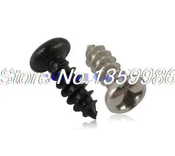 

2000Pcs M1.2x3mm Phillips Cross Drive Round Head Self Tapping Electronic Screw