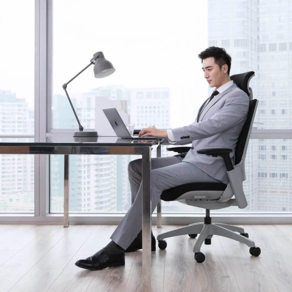 US $498.73 Xiaomi Mijia UE Ergonomic Chair Six Level Adjustable Perfect Fit Back Four Colors In Stock