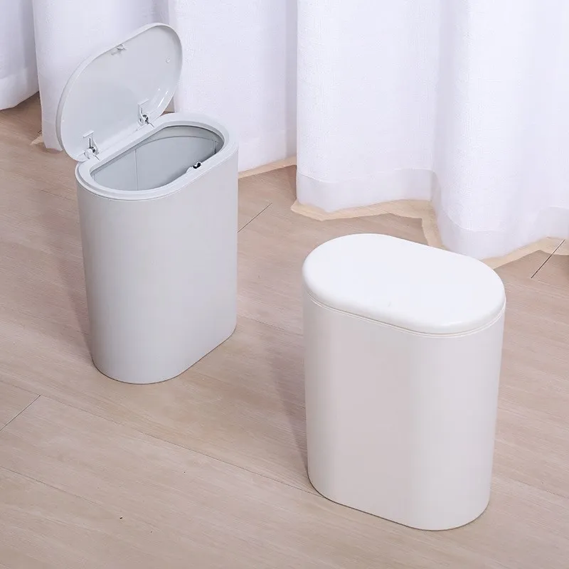 Пресс тип маленький мусорный бак Бытовая кухня мусорное ведро для хранения гостиная спальня ванная комната с крышкой бумажная корзина mx6151708