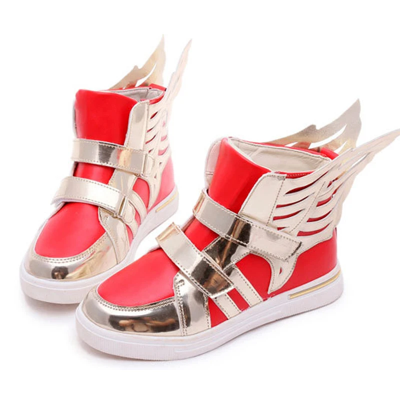 

Autumn 2018 Children's Shoes Outdoor Super Girls Sneakers Angel Wings Boys Casual Shoes Kids Children Sneakers Princess Shoes