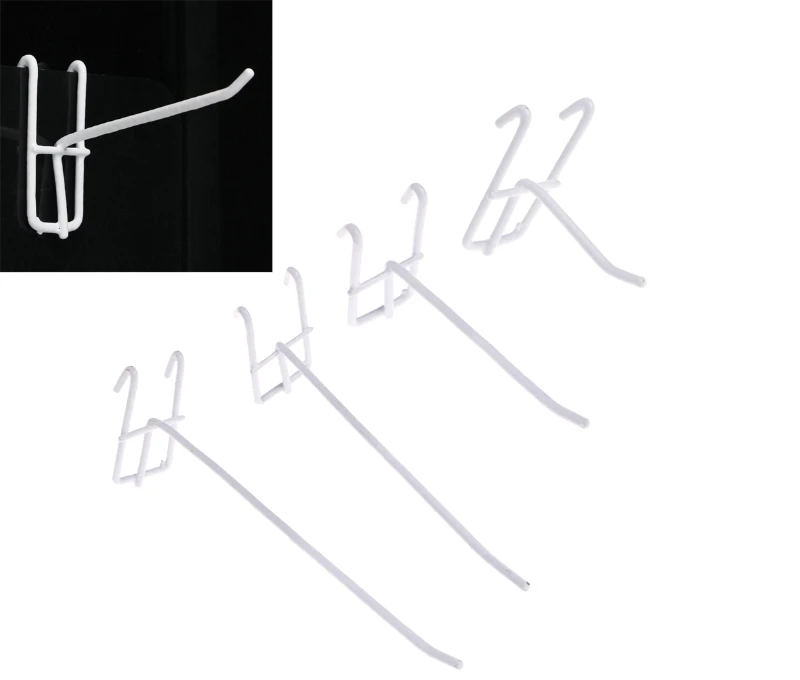 

Grid Wall Bracket Peg Board Metal Display Hook Jewelry Hardware Fitting Hanger