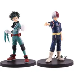 DXF мой герой Академии фигурку Izuku Midoriya Todoroki Shoto ПВХ Коллекционная модель игрушки