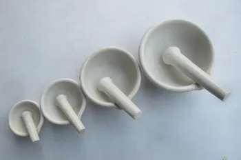 

free shipping 16 cm diameter mortar and pestle beauty mortar pestle chinese herb mortar laboratory equipment