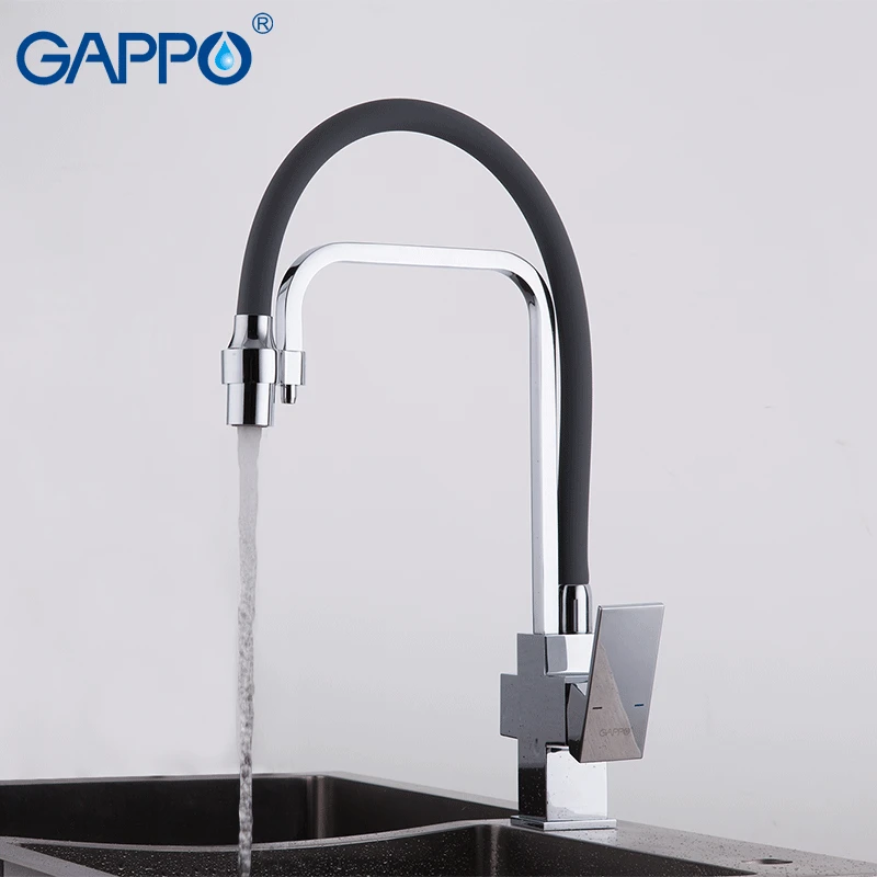 GAPPO кухонный смеситель кран фильтр для воды кран torneira смесители раковина 360 Поворотный гибкий шланг носик воды кухонный кран
