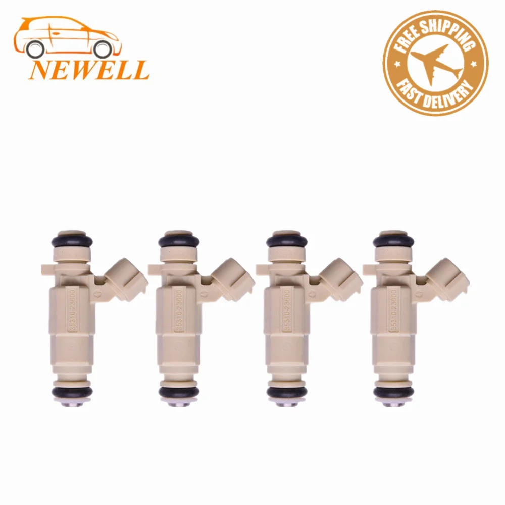 4 шт. топливный инжектор 3531023600 для Hyundai Elantra Tiburon Tucson Santa/Kia Spectra Spectra5 Sportage Optima Rondo 2.0L