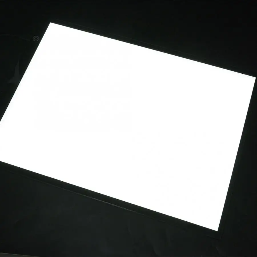 A3 Плавная копию доска светодиодный свет письменный стол каллиграфия доска для рисования