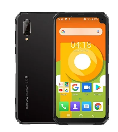 Blackview BV6100 3 ГБ+ 16 ГБ Android 9,0 5580 мАч 6,8" Gorilla экран Прочный смартфон IP68 водонепроницаемый мобильный телефон NFC мобильный телефон - Цвет: Gray