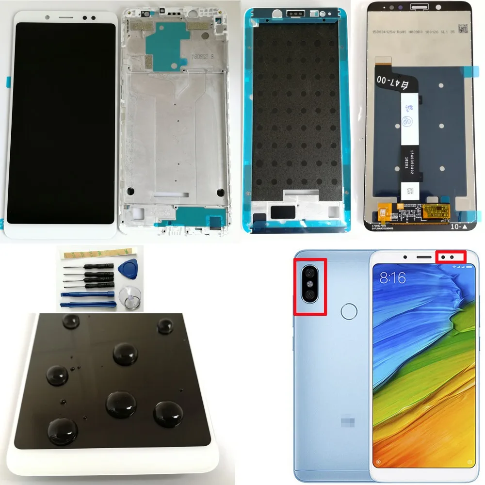 Shyueda For Xiaomi Redmi Note 5 Dual M1803E7SG M1803E7ST M1803E7SC LCD ...
