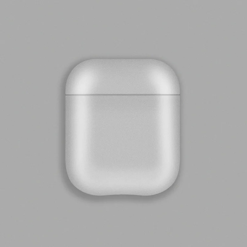 Роскошный Жесткий чехол для наушников из поликарбоната Apple Airpods ударопрочный Air
