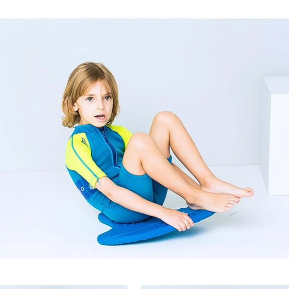 Короткий рукав Дети Гидрокостюм для дайвинга костюмы для детей цельный дети комплект одежды для серфинга подводное плавание одежда заплыва костюм
