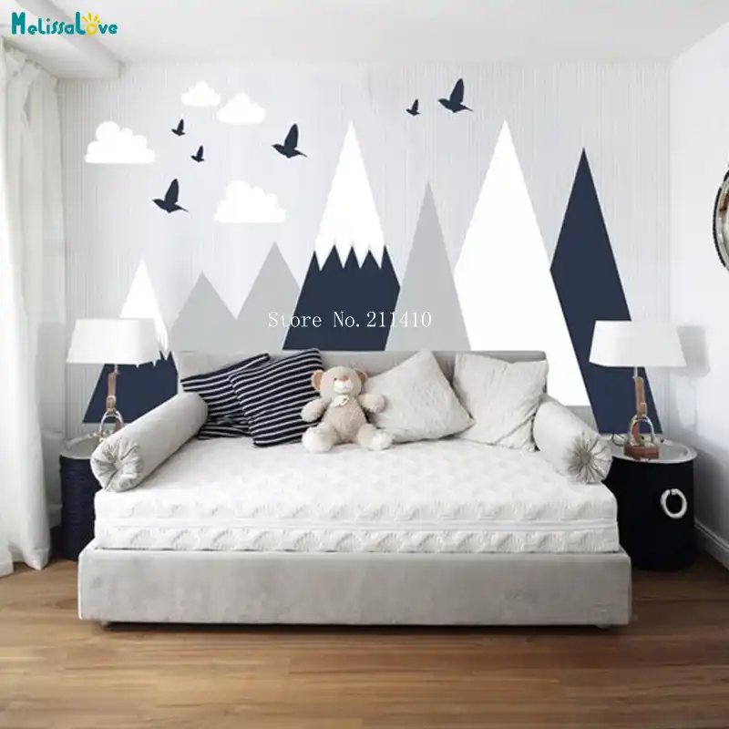 mountain themed baby room