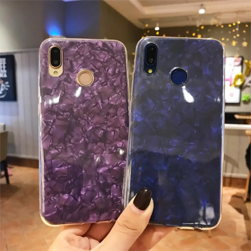 Marble Protective For Huawei P20 Pro Cover P10 P9 P8 Mate 20 10 Lite TPU Case Honor 9 8X 7X 6X 7A 6A 7C Y5 Y6 Prime Y7 Y9 2018 |