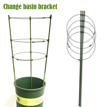

45cm Climbing Flower Plants Frame Bonsai Flower Grow Support Iron Mount Bracket Garden Supplies Bracket