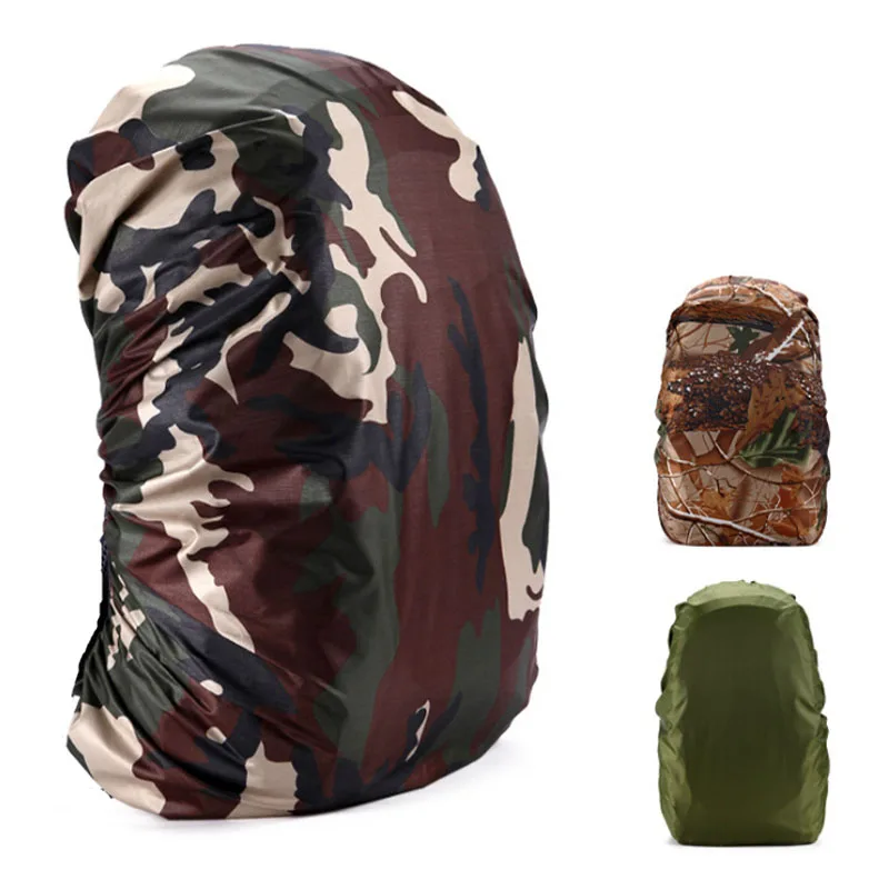 Waterproof Dust Rain Cover Backpack Cover Outdoor Portable Raincoat Sports Bag Coat