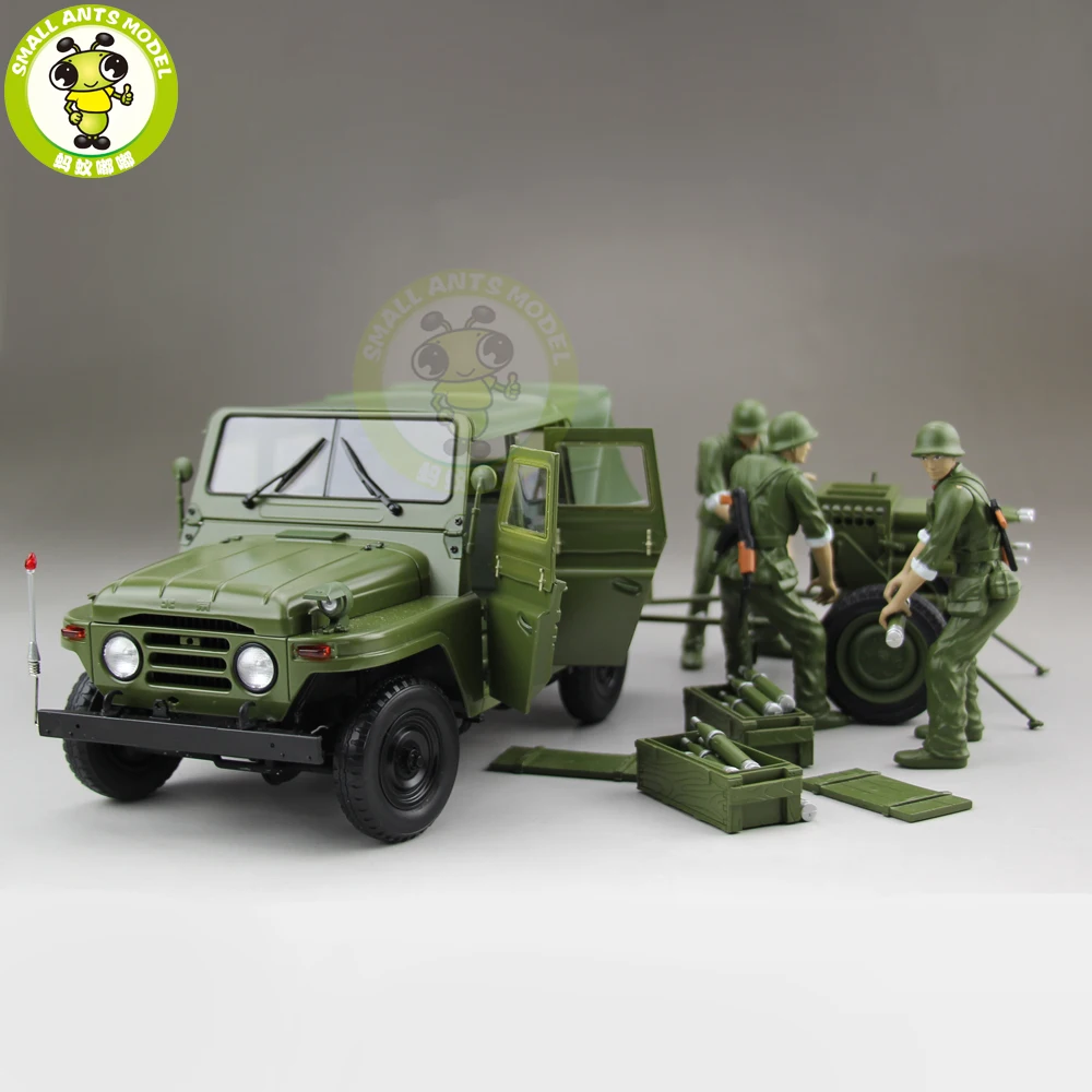 212 BJC JEEP 1/18 с пушки армии Военная Униформа внедорожник сплав под давлением Металл внедорожник модель автомобиля игрушка мальчик девочка