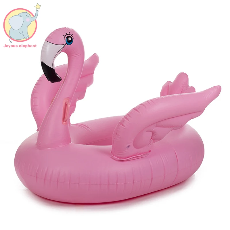 

150CM 60inch Pink inflatable Flamingo swan Pool Float Outdoor swimming circle Air Mattress for child adult kids beach party