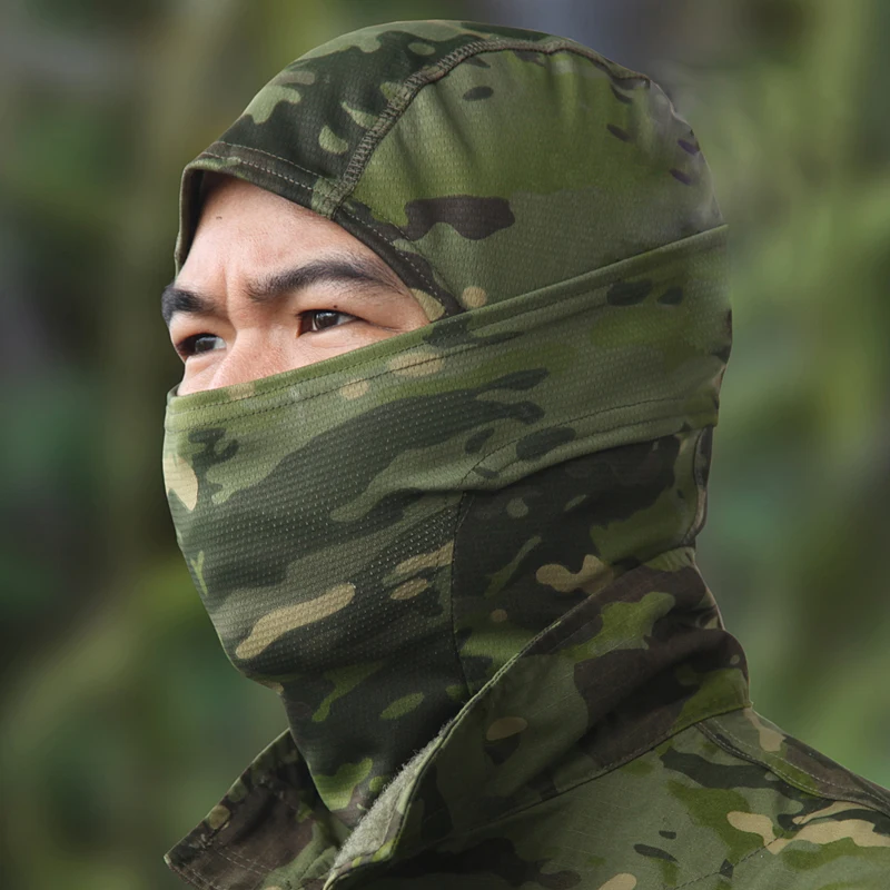 

Multicam Tropic quick-dry Nijia Balaclava/ MTP Full face soft Skullies & Beanies