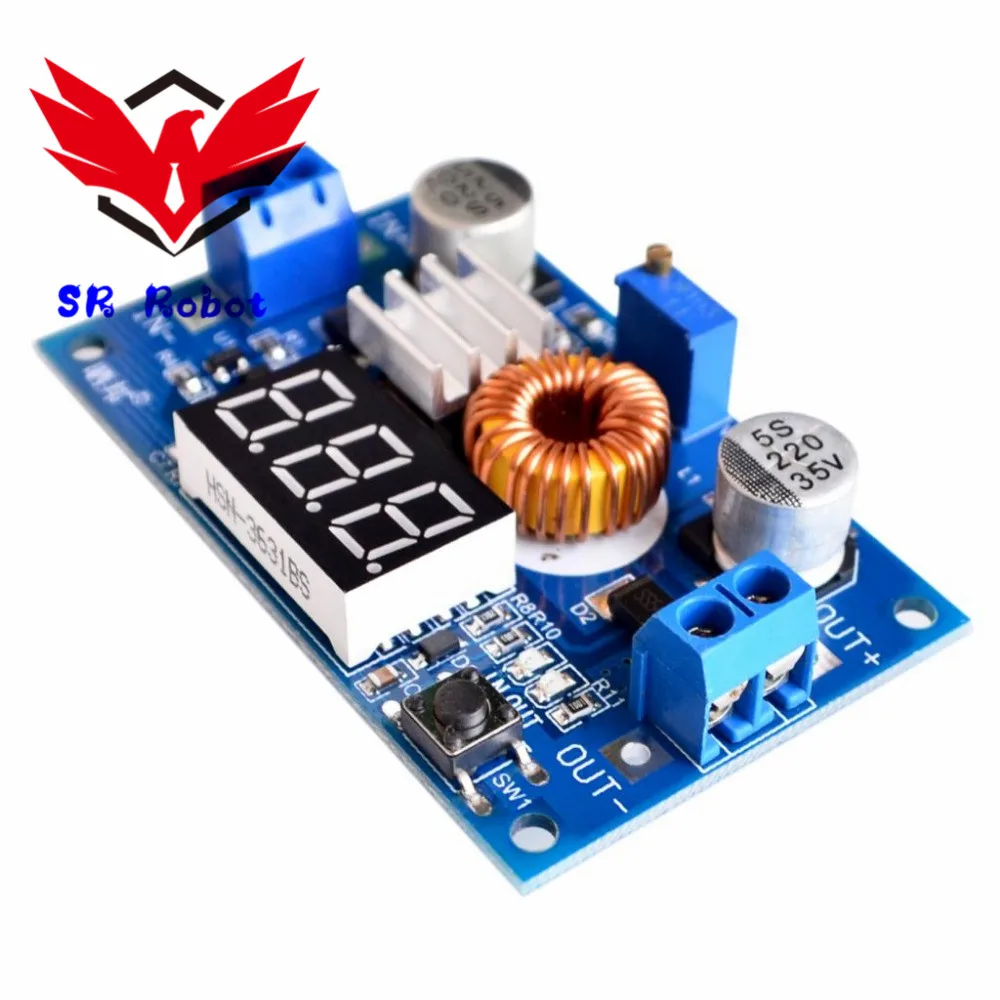 

1pcs XL4015 5A High Power 5A 75W DC-DC Module Adjustable Step-Down Buck Voltage Converter Power Supply Module LED Driver DIY Kit