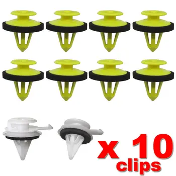 

FOR LAND ROVER DISCOVERY 3 A PILLAR POST TRIM CLIPS REPAIR FIXING SET LR3 OEM DHB500400