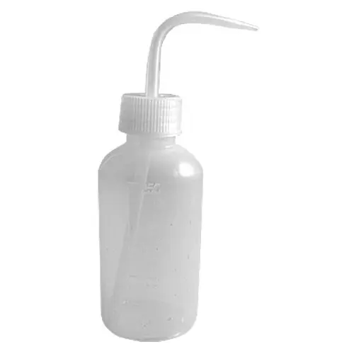 

250mL 8OZ Capacity Tattoo Wash Clear White Plastic Green Soap Squeeze Bottle