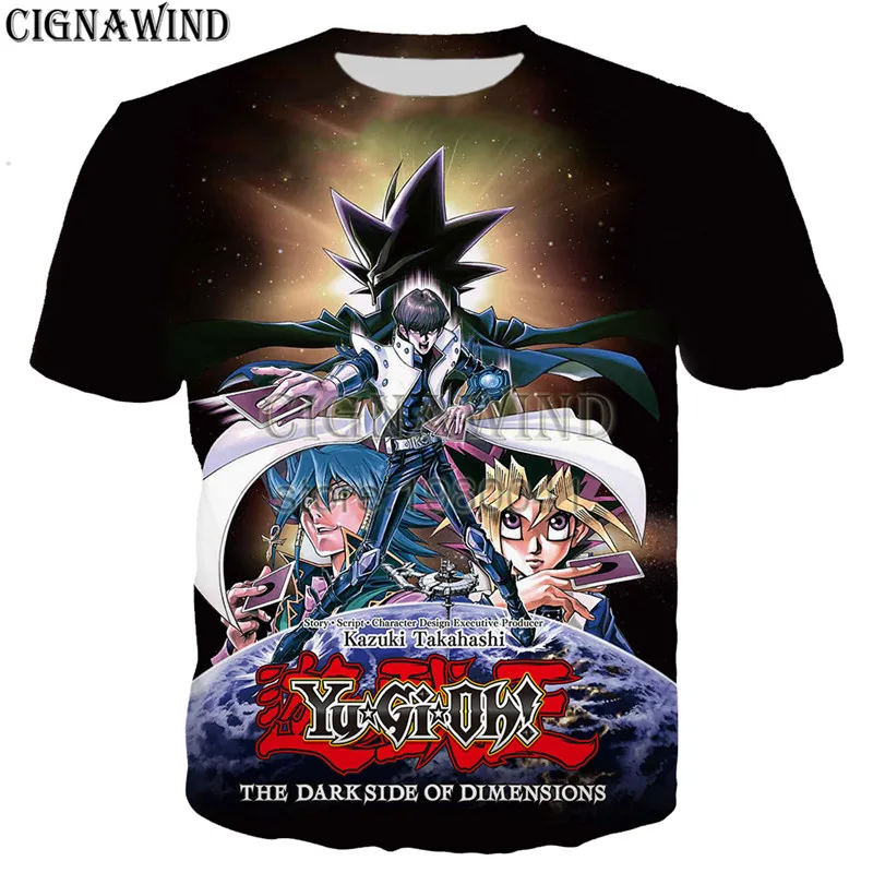 

New arrive popular fashion anime Yu-Gi-Oh! 3D printing hip hop t shirt /hoodies/ sweatshirts/vest/ summer tops