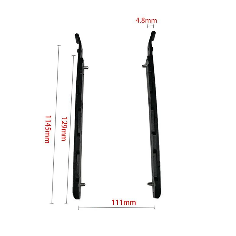 3.5 inch HDD Hard Drive Rail Slide track Buckle Hard Drive Bracket Plastic Rails 2pcs Cooler Master hard disk mounting bracket