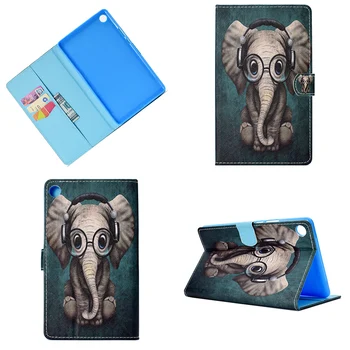 

Cute dog panda elephant magnet PU tablet case for huawei mediapad m5 8.4 cases cover leather hoesje coque kryt etui funda tok