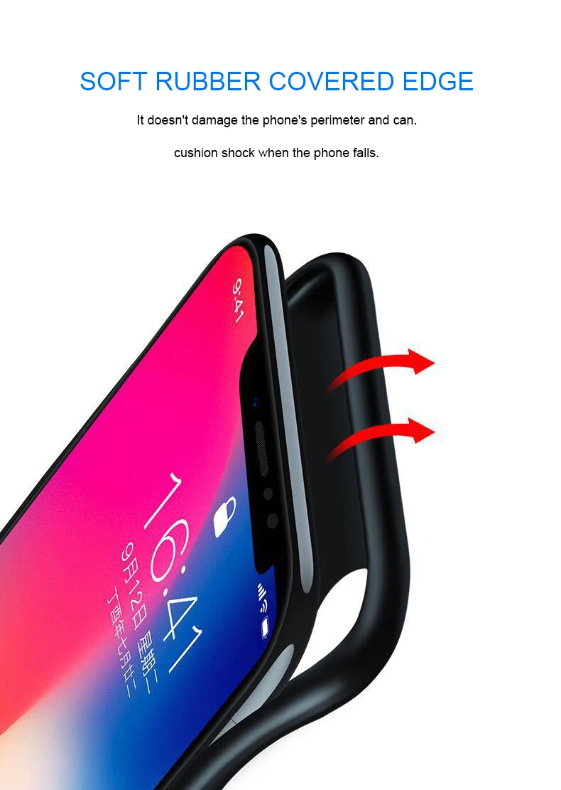 Battery Case For iPhone 6 7 8 6s Plus X XS Max XR Battery Charger Case Power Bank Charging Cases Charger External Back Pack