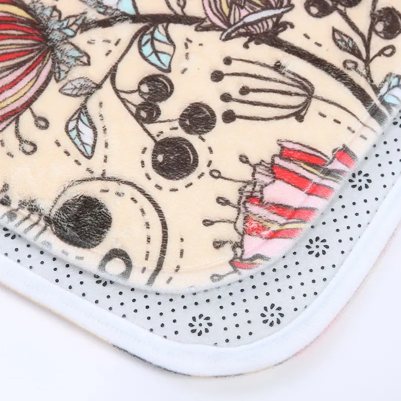 Hallway Welcome Floor Mats Animal Cute Cat Print Bathroom Kitchen Carpet