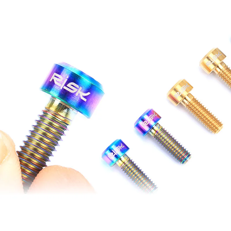 4 шт. болты для велосипедного дискового тормоза M6 * 16/18 мм|brake screw|bicycle disc brakemountain bike