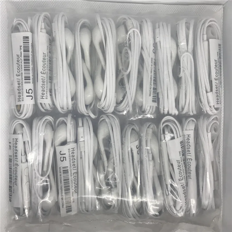20pcslot AAAAA High Quality S4 J5 earphone with mic In-ear Earphones Hands-free Earpiece For Samsung Galaxy S8 S6 Xiaomi iphone (3)