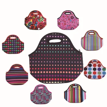 Neoprene thermal lunchbox lancheira bolsa de franja thermal bag bolsa termica lunch bags insulation for women lunch tote ALB394F