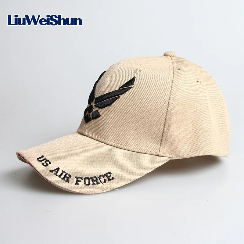[LWS] New US Air Force Cotton Snapback Baseball Cap Men Brand USAF for Army Cap Trucker Hat Outdoor Mens Bone Gorras For Adult