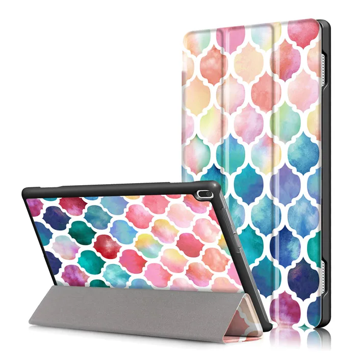

Tempered Glass Screen Protector + PU Leather Stand Cover Case for Lenovo TAB4 Tab 4 10 TB-X304F TB-X304N TB-X304 10.1"