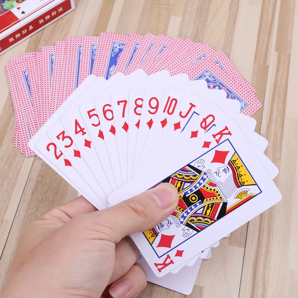 1 комплект колода покерных карт семейный сбор вечерние ночной клуб бар казино игральные карты