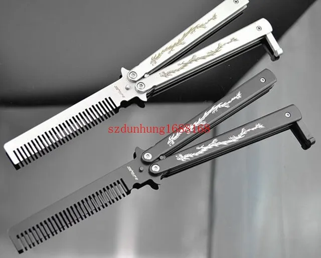 Wholesale 60PCS Smart Practice Balisong Butterfly Double Dragon Knife Multi Functional Metal