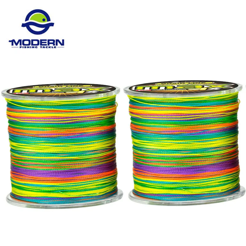 300M MODERN Carp Fishing Line MAX Series 1M 1color Multifilament PE Braided  Fishing Rope 4 Strands Braided Wires 8 to 80LB pesca