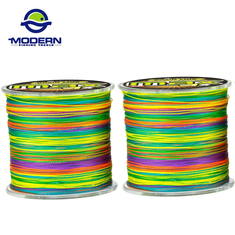 300M MODERN Carp Fishing Line MAX Series 1M 1color Multifilament PE Braided Fishing Rope 4 Strands Braided Wires 8 to 80LB